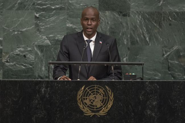 Haitian President backs Paris climate accord, calls on UN to honour commitments on tackling cholera